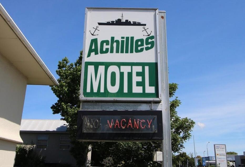 Achilles Motel Christchurch Eksteriør billede